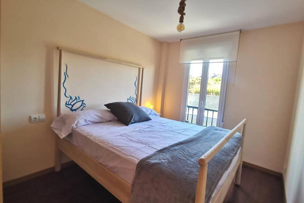 Apartamento con vistas al mar, playa de Carnota! Exterior foto