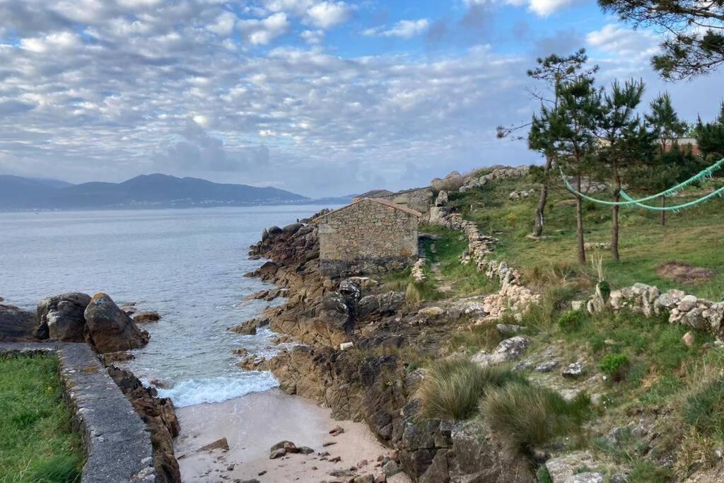 Apartamento con vistas al mar, playa de Carnota! Exterior foto